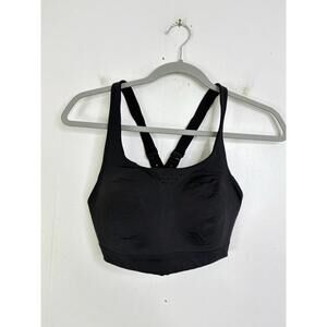 Athleta Bra Womens 32D Phenomenal Wireless Lined Criss Cross Straps Support